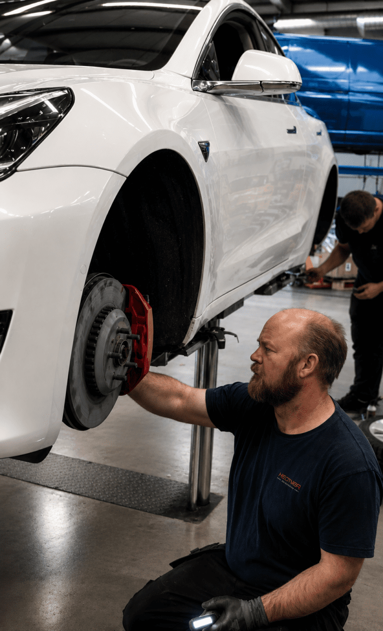 Mekaniker ved Tesla
